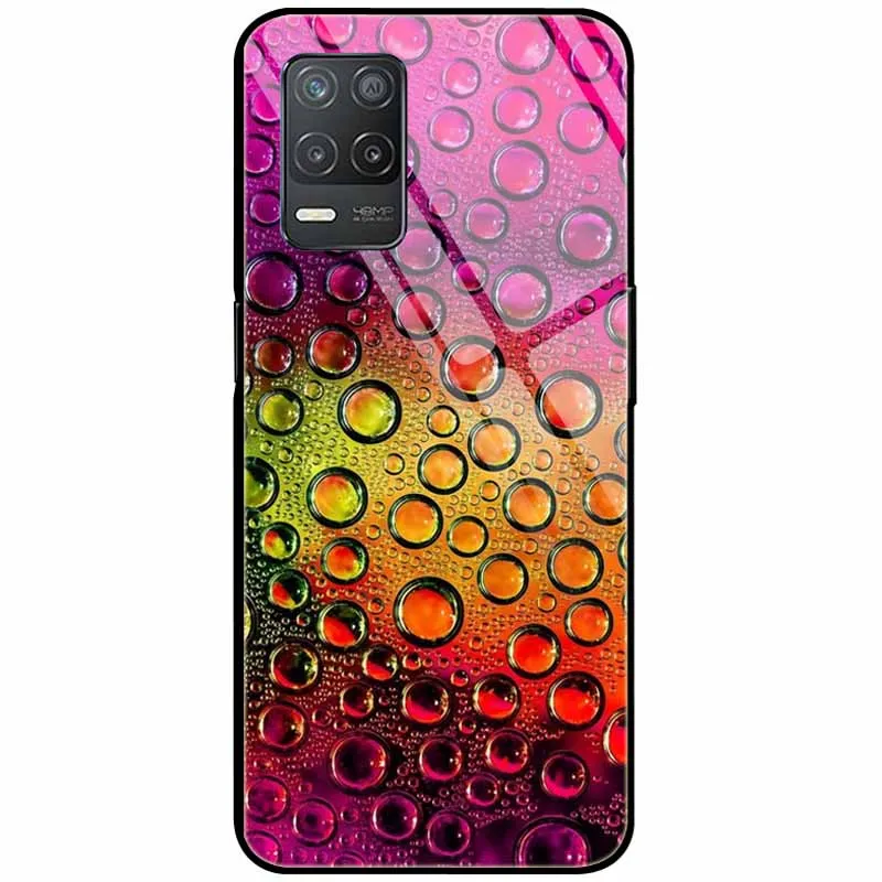 Tempered Glass Hard Protective Back Cover - Cute Design