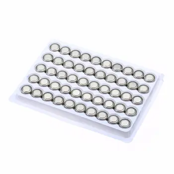 

50pieces Cell Coin Watches Battery LR44 AG13 L1154 357 SR44 1.5V Alkaline Button Batteries Suitable For Watch