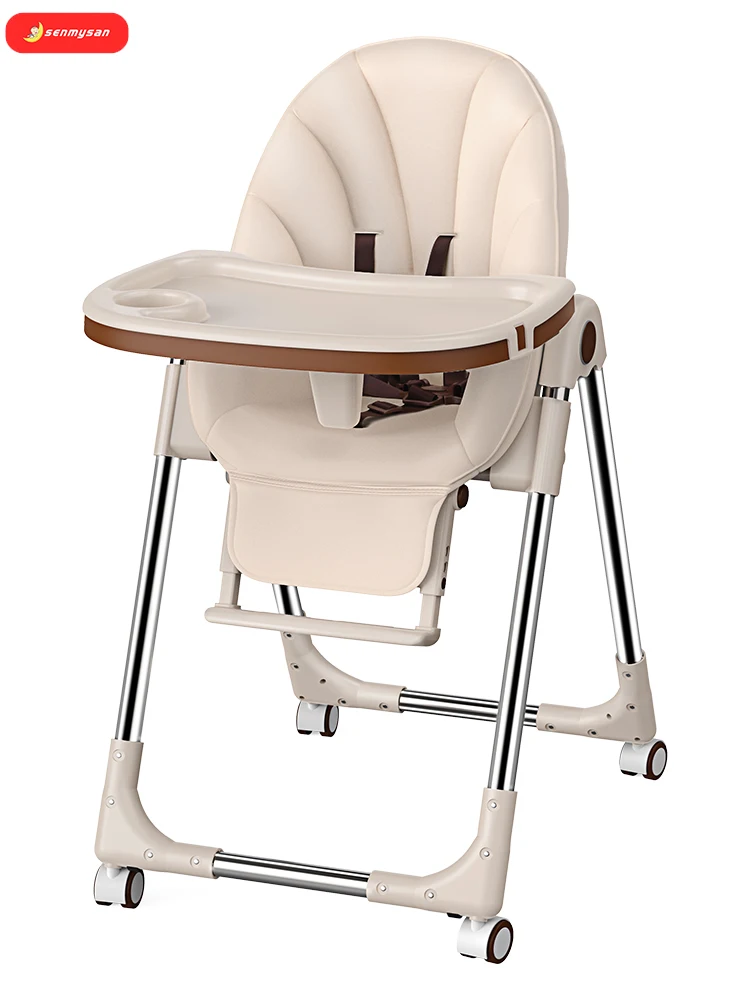 

879 Baby Dining Chair Infant Eating Chair Multi-functional IKEA Foldable Portable Household Children Dining Tables And Chairs