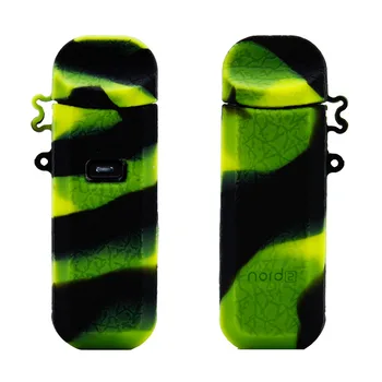 

Protective silicone case for Smok Nord2 pod kit vape texture cover rubber sleeve wrap skin 2pcs