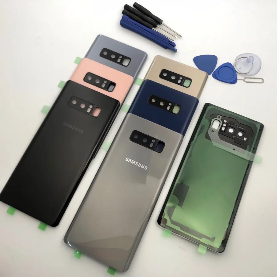 Задняя крышка аккумуляторного отсека note8 сменный корпус для стеклянной двери +