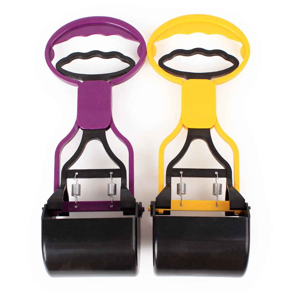 Pet toilet Pooper Scooper Long Handle Jaw Poop Scoop Clean Pick Up Animal Waste Dog Puppy 3