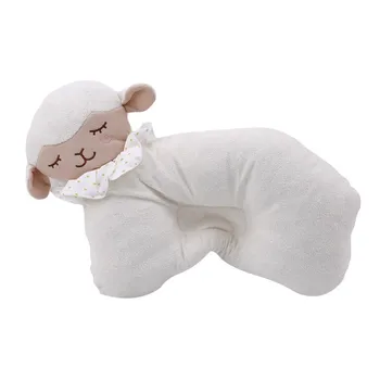 

Cute Plush Sheep Shaped Baby Head Protection Pillow Baby Bedding Baby Nursing Soft Pillows Sleep Positioner