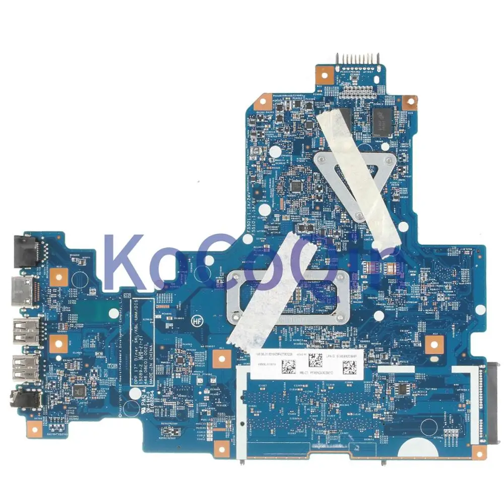 buy  KoCoQin Laptop motherboard For HP 17-X Core i7-7500U Mainboard 859032-001 859032-601 15289-2 448.08