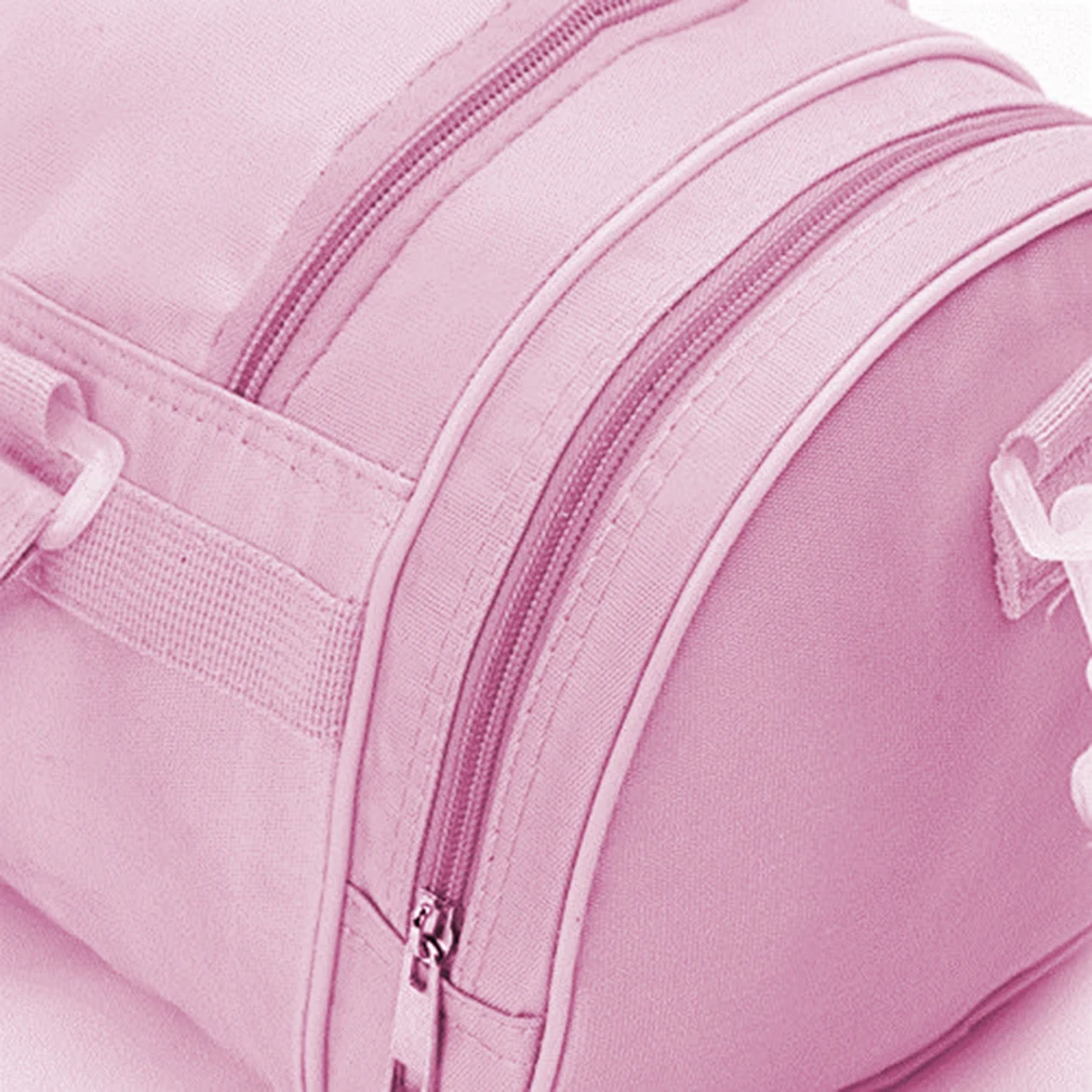 Наплечные сумки для балета, танцевальные сумки розового цвета для женщин и девочек, Спортивная Танцевальная сумка на плечо, рюкзак, вышитые сумки для детей, девочек