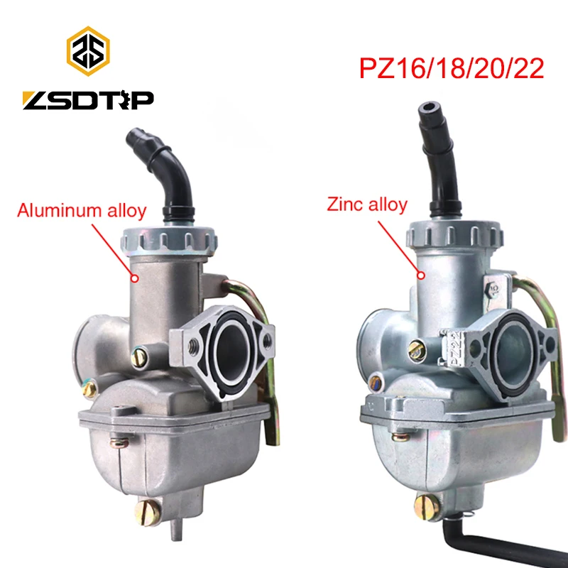 

ZSDTRP ручной дроссель PZ16 PZ18 PZ20 PZ22 карбюратор для Pit Dirt Trail Bike Go Kart ATV Quad 50cc 70cc 110cc 125cc
