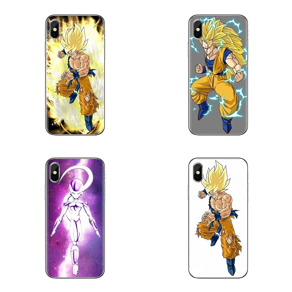For Samsung Galaxy A3 A5 A7 A9 A8 Star A6 Plus 2018 2015 2016 2017 Soft Transparent Cases Covers Dragon Ball Z Goku Super Saiyan |
