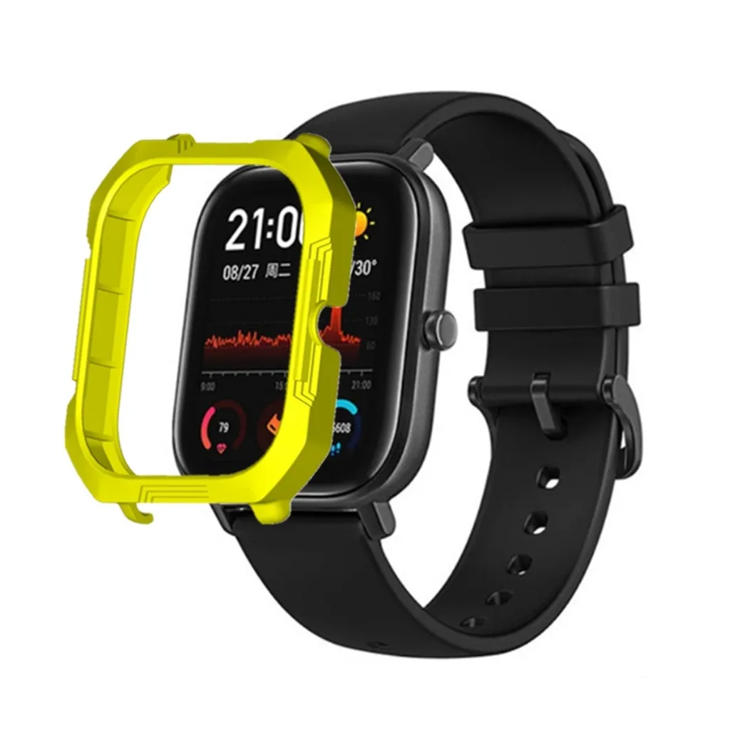 Защитный чехол для часов Huami Amazfit GTS Сменный Чехол из поликарбоната защитная рамка