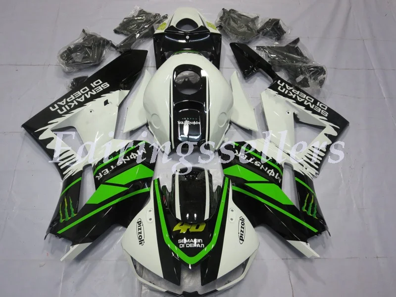 White, Green and Black - CBR600RR 13-17