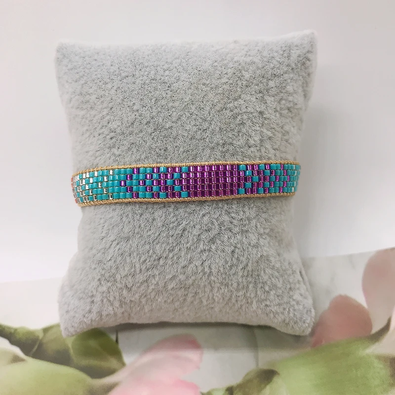 Fashion Lady Simple Summer Bead Bracelets Handmade Woven MIYUKI Bead Bracelets Pulsera Mujer beaded bracelet stone bead bracelet handwoven bracelet