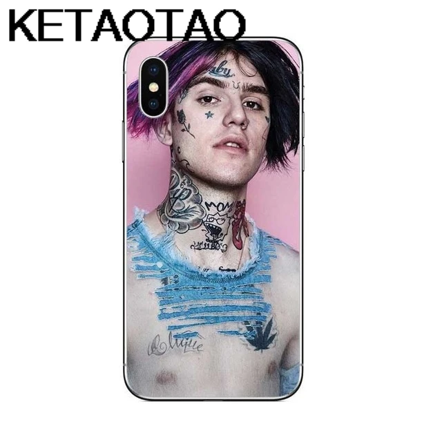 Золотой KETAOTAO Lil Peep Super 1 rapper чехол для телефона s для iPhone 4S 5C 5S 6S 7 8 Plus XR XS Max чехол кристально чистый мягкий TPU чехол s - Цвет: Золотой