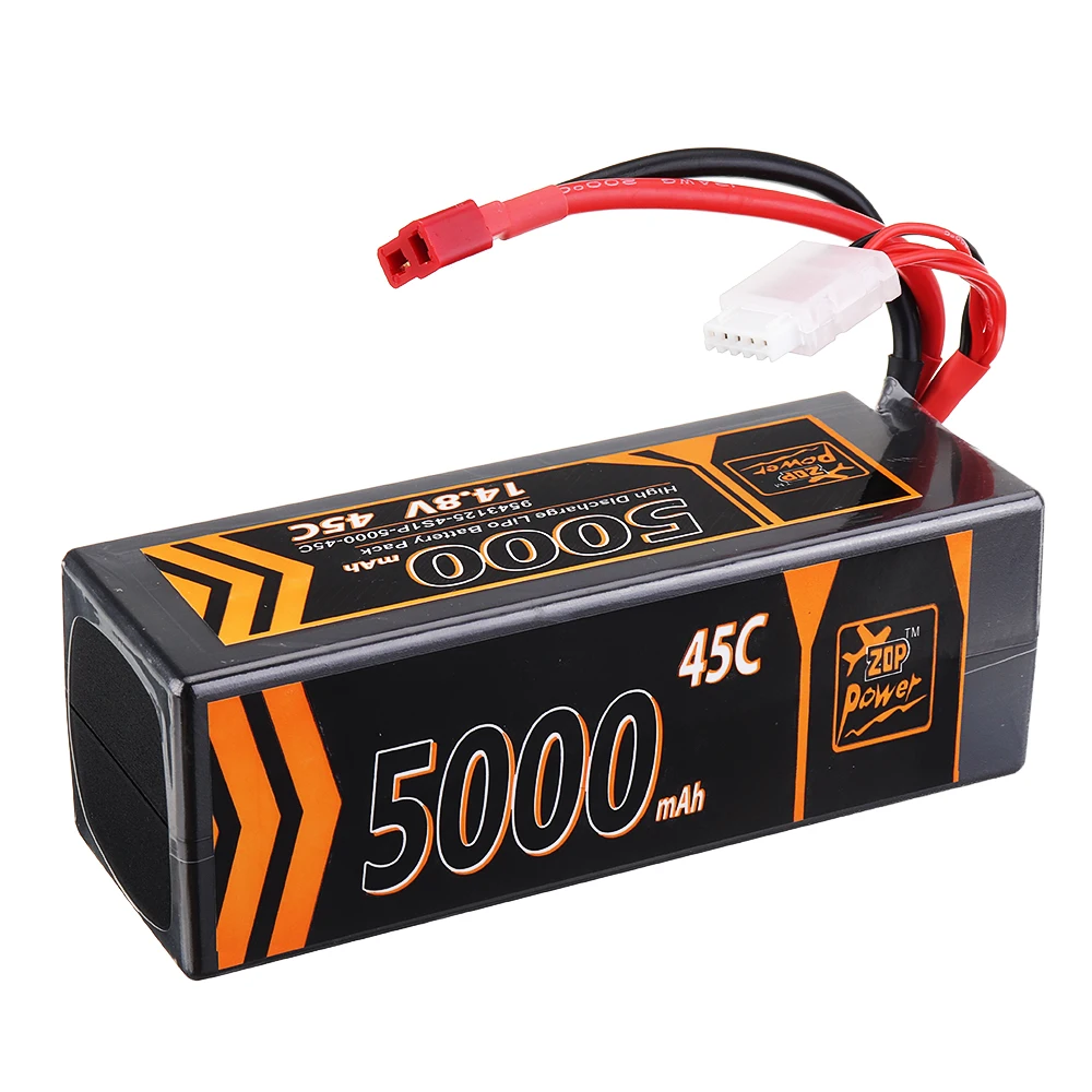 ZOP power 22,2 V 5000mAh 80C 6S Lipo батарея XT60 разъем для радиоуправляемого дрона для RC автомобилей Rc модели RC FPV гоночный беспилотный самолёт вертолет