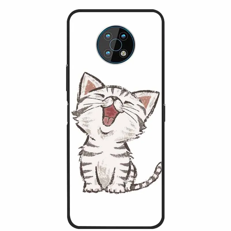 Wolf Black Silicone Soft Phone Cover