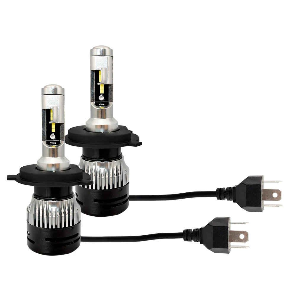 HUIJIA New products V5 type led H4 H7 H8 HB3 9012 9004 D1 5202 bulb 9600 lumens 6000 headlight car accessories | Автомобили и