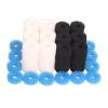 Compatible Filter Cartridge Pad Fit for Eheim Aquaball 2208/2210/2212 60/130/180 (6x Activated Carbon, 6x Foam, 6x Blue Coarse) 2