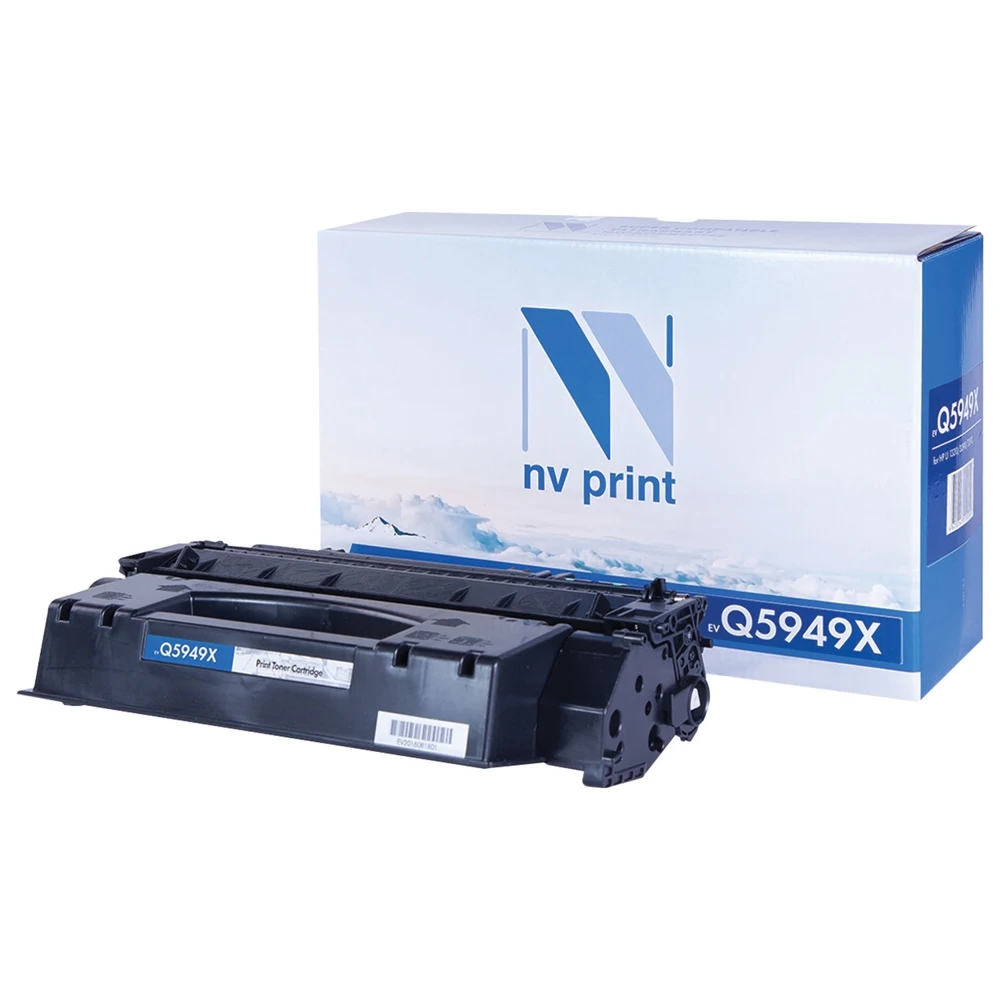 Картридж лазерный NV PRINT (NV-Q5949X) для HP LaserJet 1320/3390/3392 ресурс 6000 стр | Компьютеры и офис