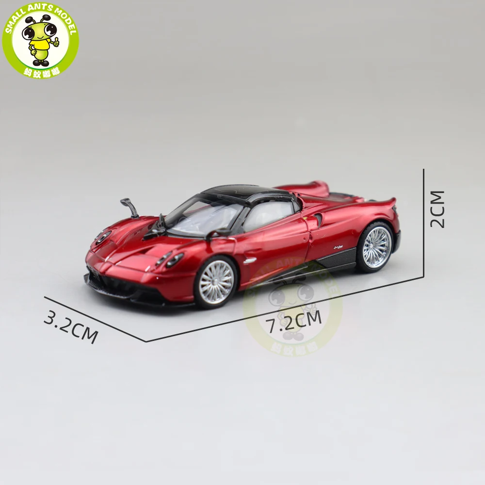 1/64 LCD Huayra Roadster Diecast Model Racing Car Toys Boys Girls Gifts 8