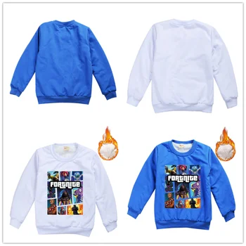 

Fortnites Children Kids Boys Girl Baby Outerwear Clothing Winter Sweatshirts Long Sleeve T Shirt Sweater Birth Christmas Gift
