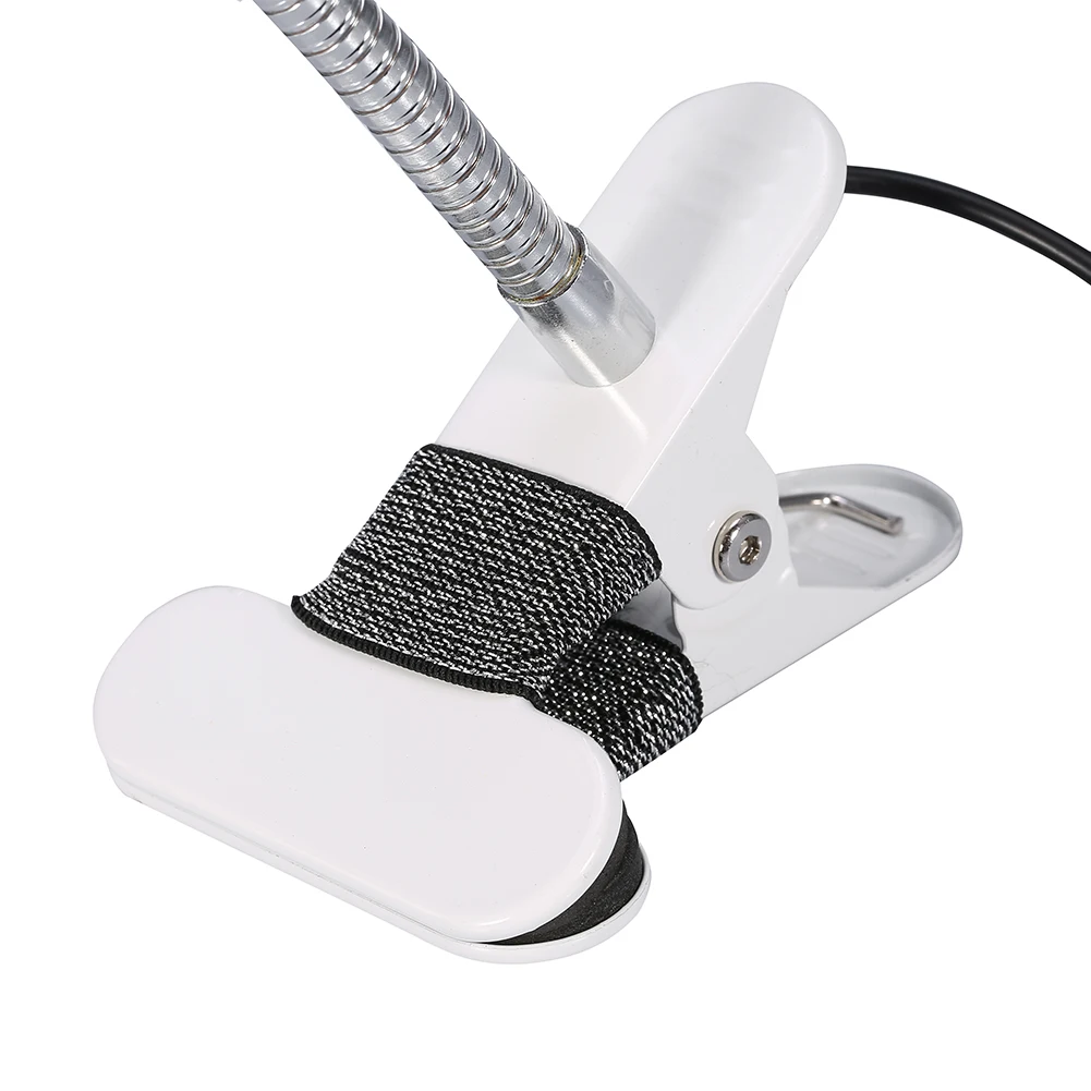 Портативное осветительное оборудование Улучшенный зажим USB светодиодный тату-лампа свет увеличительное стекло складной регулируемый макияж зеркало