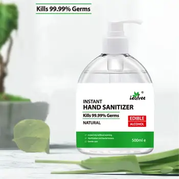 

500ml Disposable Hand Sanitizer Gel Rinse Free Quick Drying Hand Soap Hand Sanitizer Moisturizing Refreshing Gel For Home
