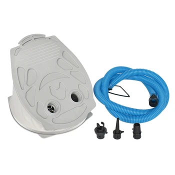 

NEW-Single Stage Foot Pump For Inflatable Boats Support Inflation and Deflation