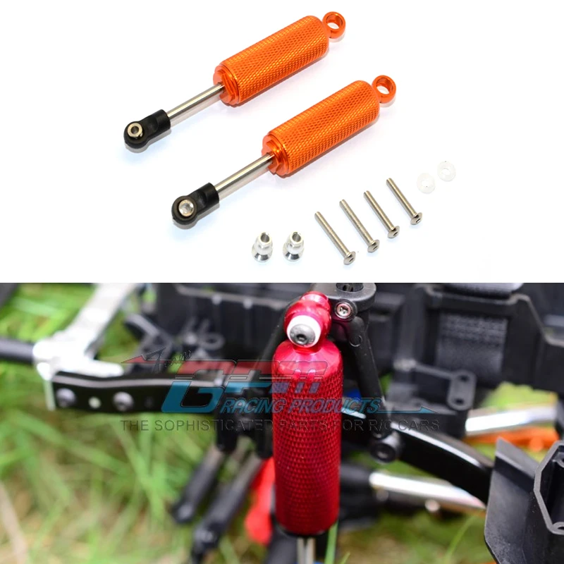 GPM AXIAL 1/10 SCX10 II 90046 90047 Metal 95MM Front Rear Universal Built-in Spring Hydraulic Shock Absorber RC Model Car Parts