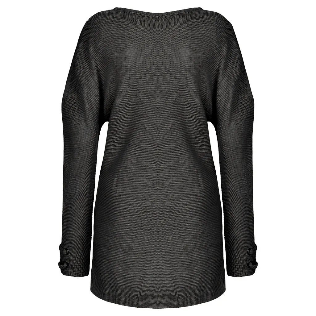 JAYCOSIN Autumn Winter Knit Sweater Women Soft O-neck Sweater Solid Color Sweater Winter Lady Warm Long Sleeve Sweater Knitwear