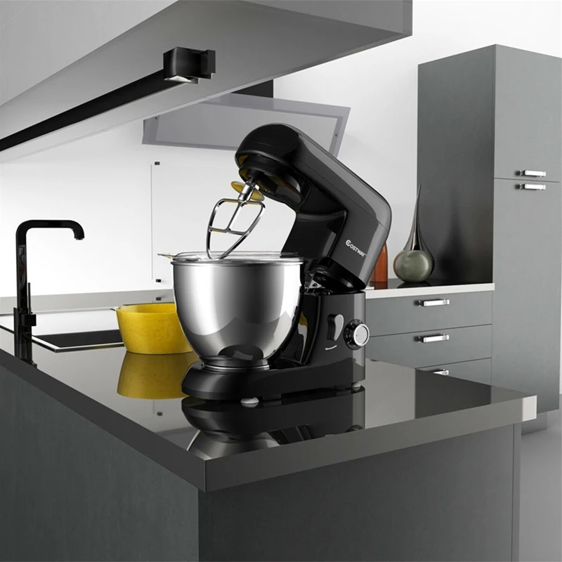 Бренд 4 3 Qt мощный 550 W наклон-головы Нержавеющая сталь пылесоса Электрический Еда
