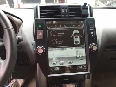 

Tesla style Android 9 car GPS navigation for Toyota Prado 150 2010 2011 2012+ auto radio head unit tape recorder Vertical screen