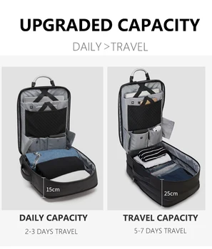 ARCTIC HUNTER 40L Large Capacity Mens Expandable Backpacks   4