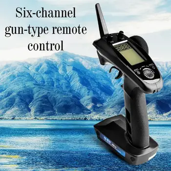 

FS-GT5 2.4G 6CH RC Transmitter Remote Controller with FS-BS6 Receiver for RC Car Crawler Boat Vehicle RC Model Car Parts
