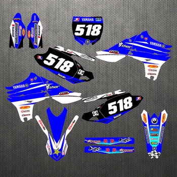 

Motorcycle stickers custom complete tool graphics background decal sticker quantity luster for teamYZF450 10-13 2011 2012 2013