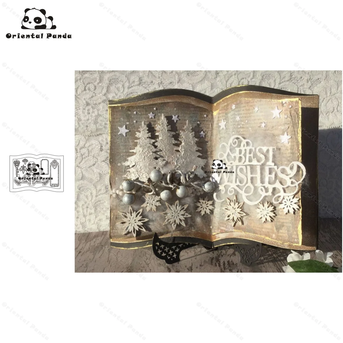 New Dies For 2020 Magic Book Metal Cutting Dies diy Dies photo album cutting dies Scrapbooking