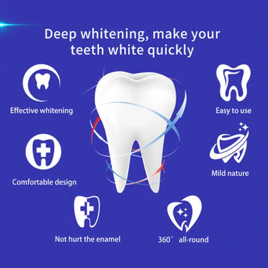 Teeth Whitening Pen Remove Smoke Coffee Stain Dental Tools Oral Hygiene Teeth Cleaning Toothbrush Powder Dental 4