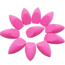 2 шт. губка для макияжа Профессиональный косметический спонж для отбеливающий увлажняющий bb-крем Макияж Блендер мягкая губка для воды оптом