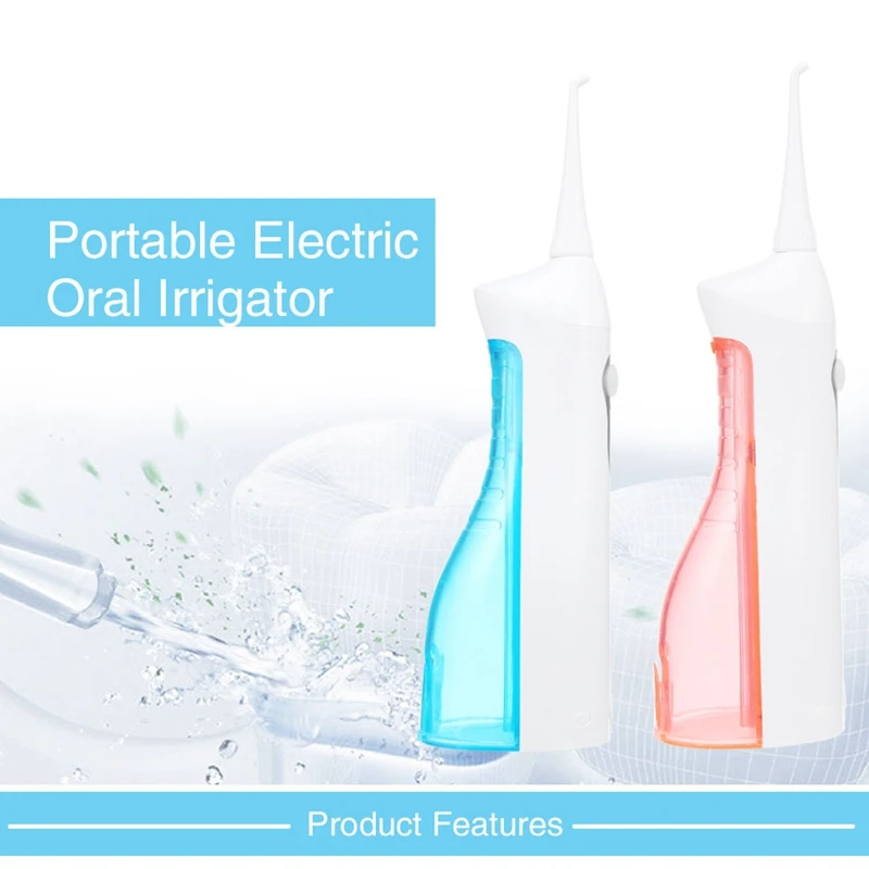 Перезаряжаемый портативный ирригатор для чистки полости рта, зубная нить для чистки полости рта, струя воды, инструмент для ухода за зубами