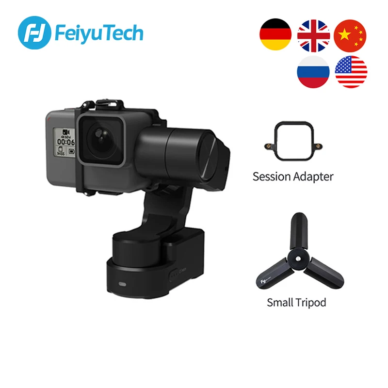 Стабилизатор экшн камеры FeiyuTech WG2X переносной монтажный карданный Штатив для GoPro