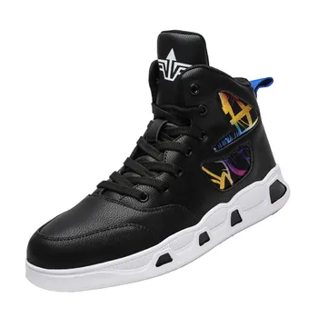 

SAGACE New fashion men's sports shoes authentic 2020 summer shock student slippery high to help comfortable sports shoes