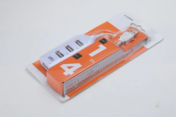 Лидер продаж USB 2,0 Hi-Скорость 4 Порты и разъёмы USB hub-разветвитель концентратор USB для передачи данных для телефона адаптер для ПК компьютер для Портативный жестких дисков