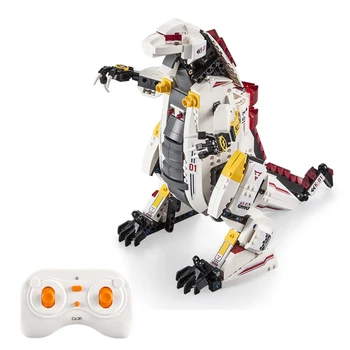 

688Pcs MOC Assembly Remote Control Mecha Monster Model Kit DIY Small Particles Building Block Toy - Double Eagle C51063W