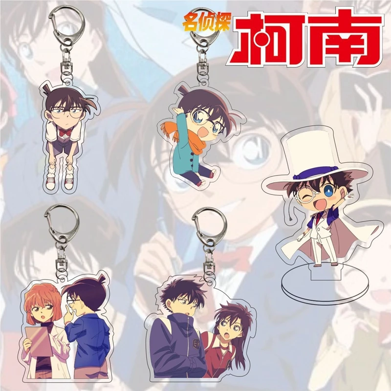 Классический японский аниме детективный Брелок Конан Kudo Shinichi Мультяшные фигурки
