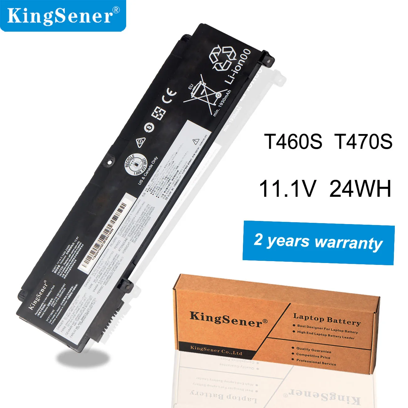 KingSener 11,4 V 24Wh 01AV406 00HW024 00HW025 Батарея для lenovo ThinkPad T460s T470S 01AV405 462 01AV407 SB10J79004 SB10F46463