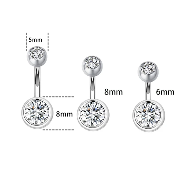 925 Sterling Silver Jewelry Decorations  925 Sterling Silver Belly Button  Rings - Body Jewelry - Aliexpress