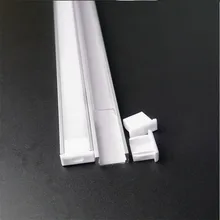 5-30 шт 100 см плоский u-тип 7 мм высокий тонкий светодиодный алюминиевый профиль, 12 мм 5 в 12 В 24 в 5050 5630 2835 настенный потолочный светодиодный светильник канал