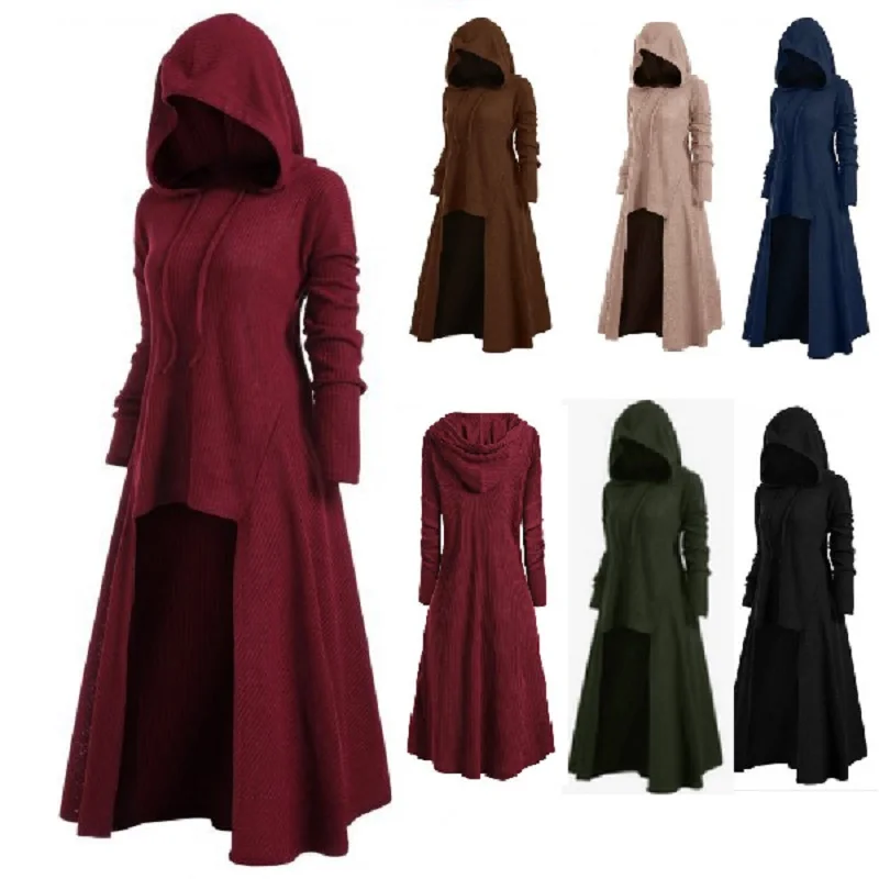 Big-Promotion-Women-s-Holiday-Evening-Party-Dress-Tunic-Hooded-Robe-Cloak-Knight-Gothic-Fancy-Dress