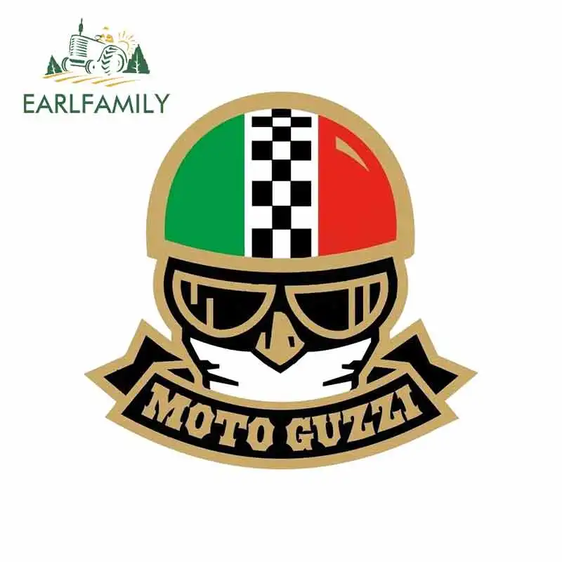 EARLFAMILY 13 см x 12 5 забавные автомобильные наклейки и для MOTO GUZZI водонепроницаемые JDM