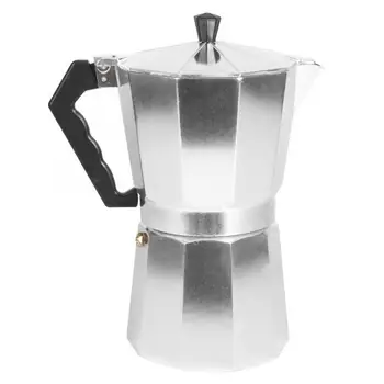 

Mocha Coffee Pot Aluminium Octagonal Coffee Pot Kettle Coffee Maker Moka Pot for Home Coffee Shop Use milk jug for coffee