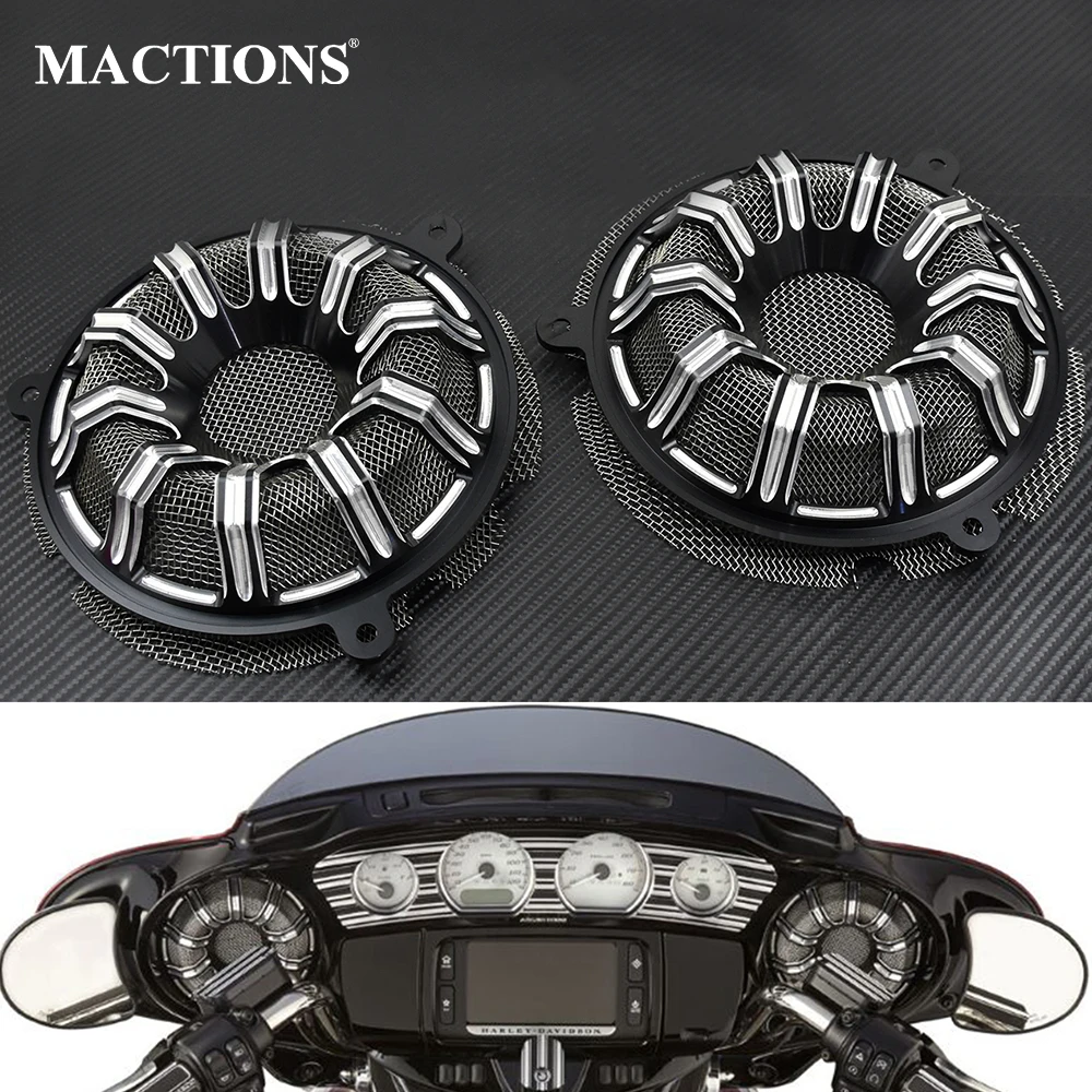 Передняя Колонка для мотоцикла маска гриля Чехол Harley Touring Electra Glide Tri Street FLHX 2014 2015
