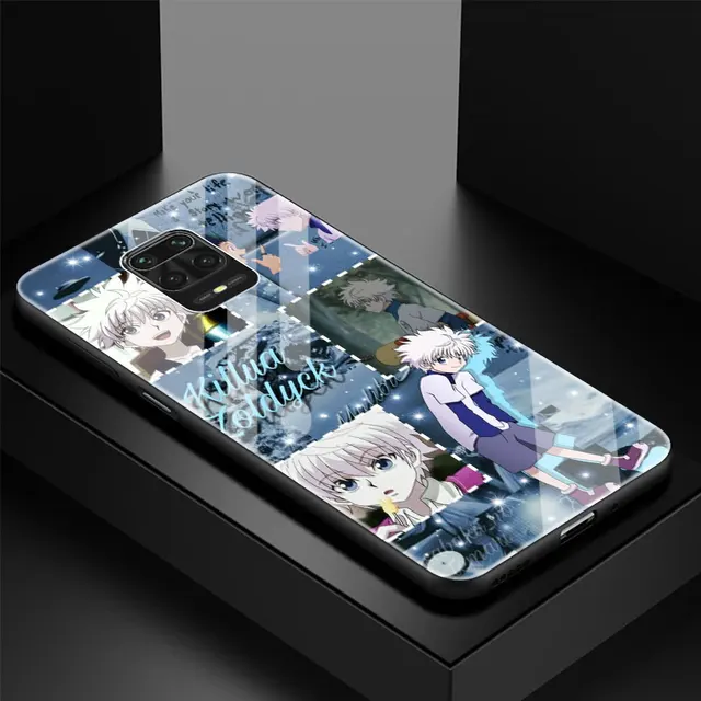 Tempered Glass Case Coque For Xiaomi Redmi Note 9S 9 8 Pro 8T 8A 7 9A 9C 9i Hunter X Hunter HXH Anime Luxury Shell Cover Fundas T01