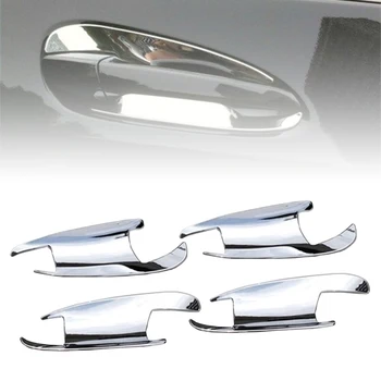 

Accessories Set ABS Handle Inserts Auto Replacement Chrome Door Bowls For Mercedes-Benz C GLK